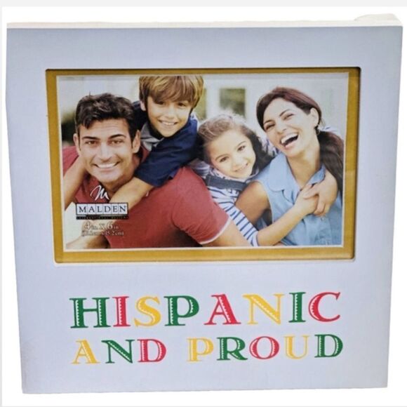 New Hispanic White 4X6 Picture Frame - Picture 2 of 14